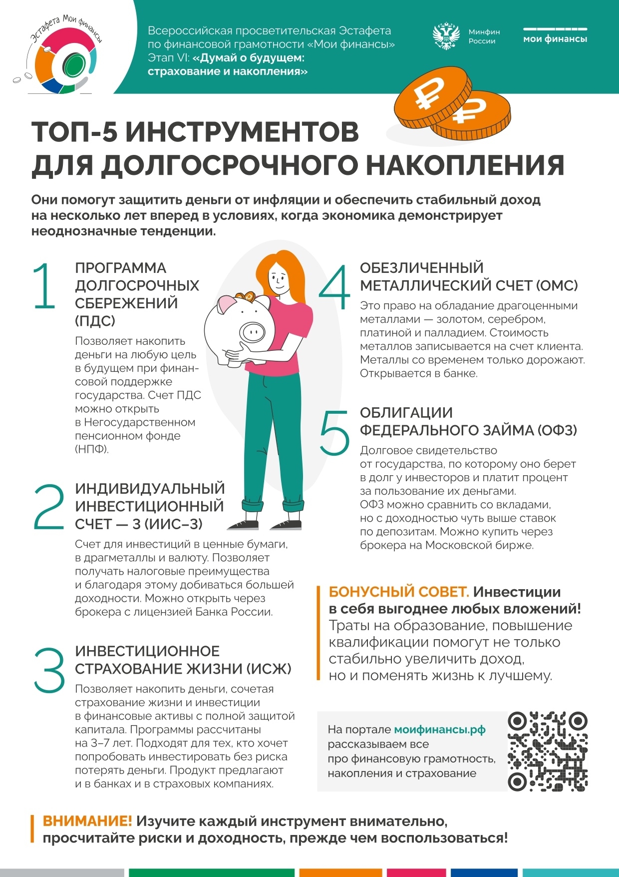 ТОП-5 ИНСТРУМЕНТОВ ДЛЯ ДОЛГОСРОЧНОГО НАКОПЛЕНИЯ