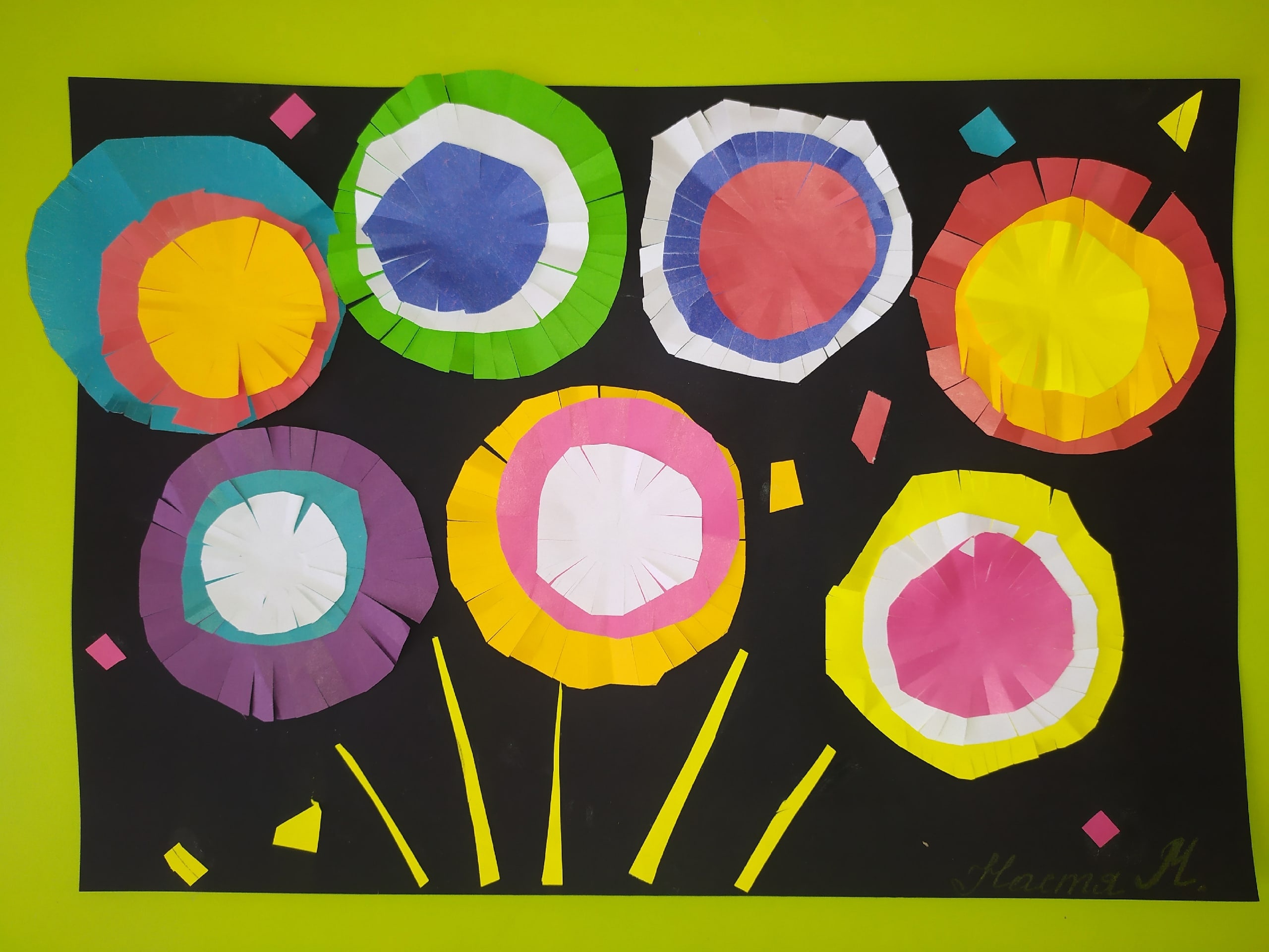 ПРАЗДНИЧНЫЙ САЛЮТ ПОБЕДЫ СОСТОЯЛСЯ В «РОСТКЕ»