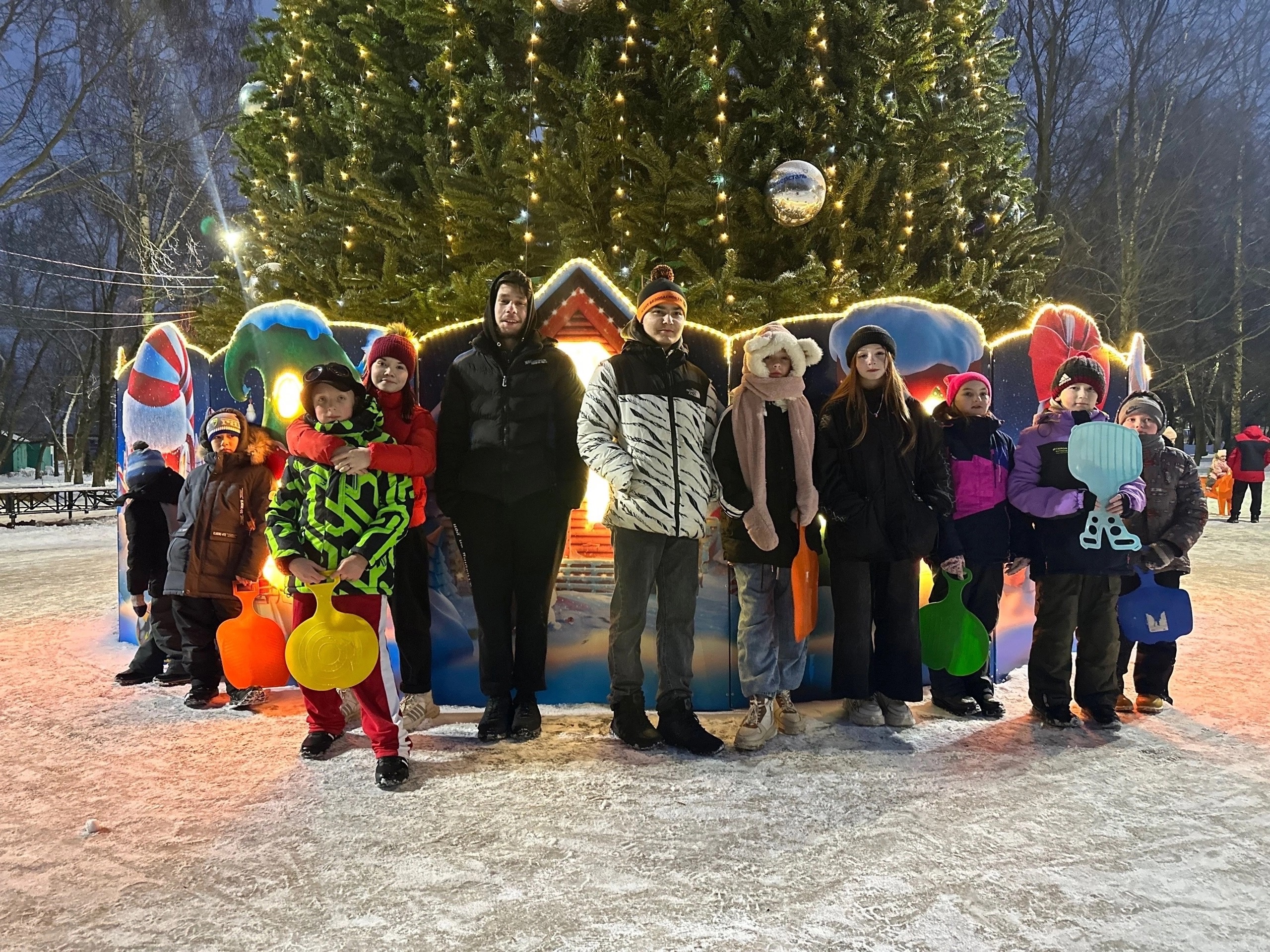 ЗИМНИЕ ЗАБАВЫ НА СВЕЖЕМ ВОЗДУХЕ!