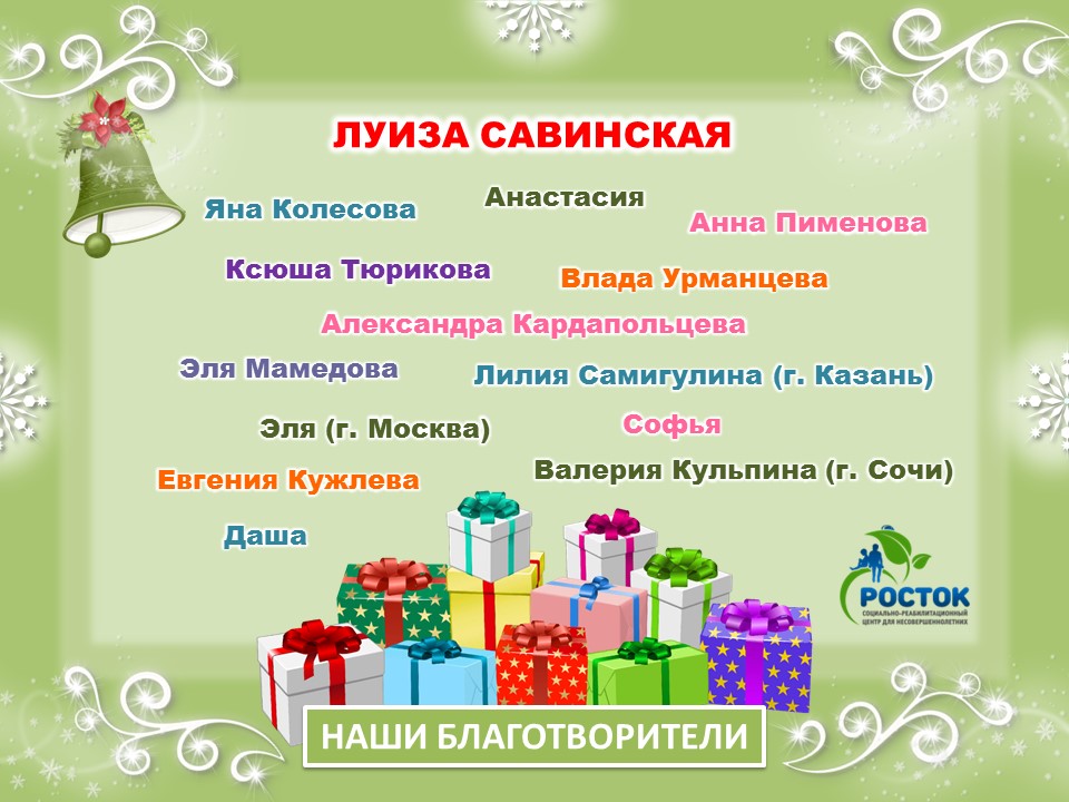 БЛАГОДАРИМ ЗА ОКАЗАННУЮ ПОМОЩЬ! 