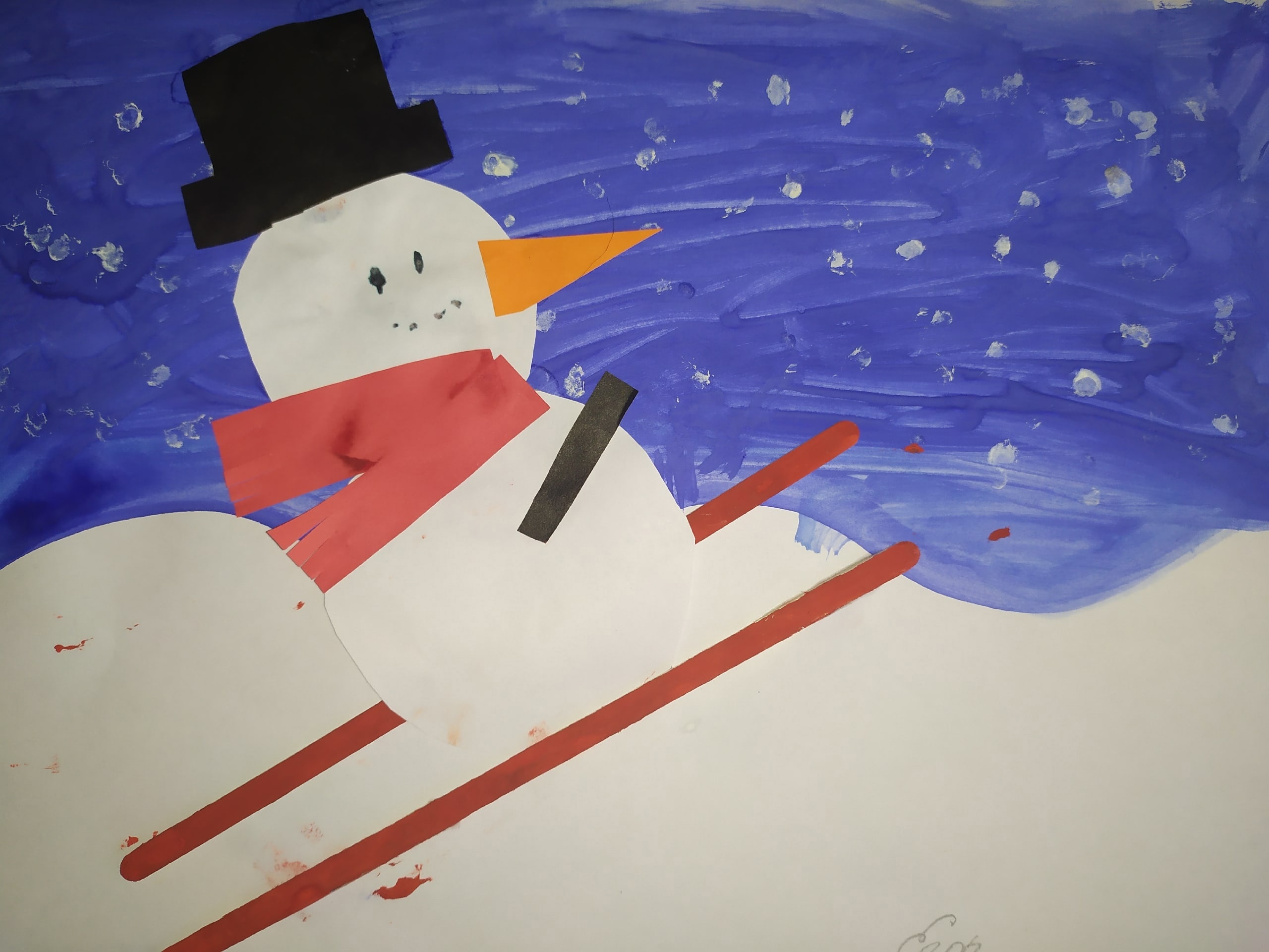 ЛЫЖНЫЕ ГОНКИ СНЕГОВИКОВ