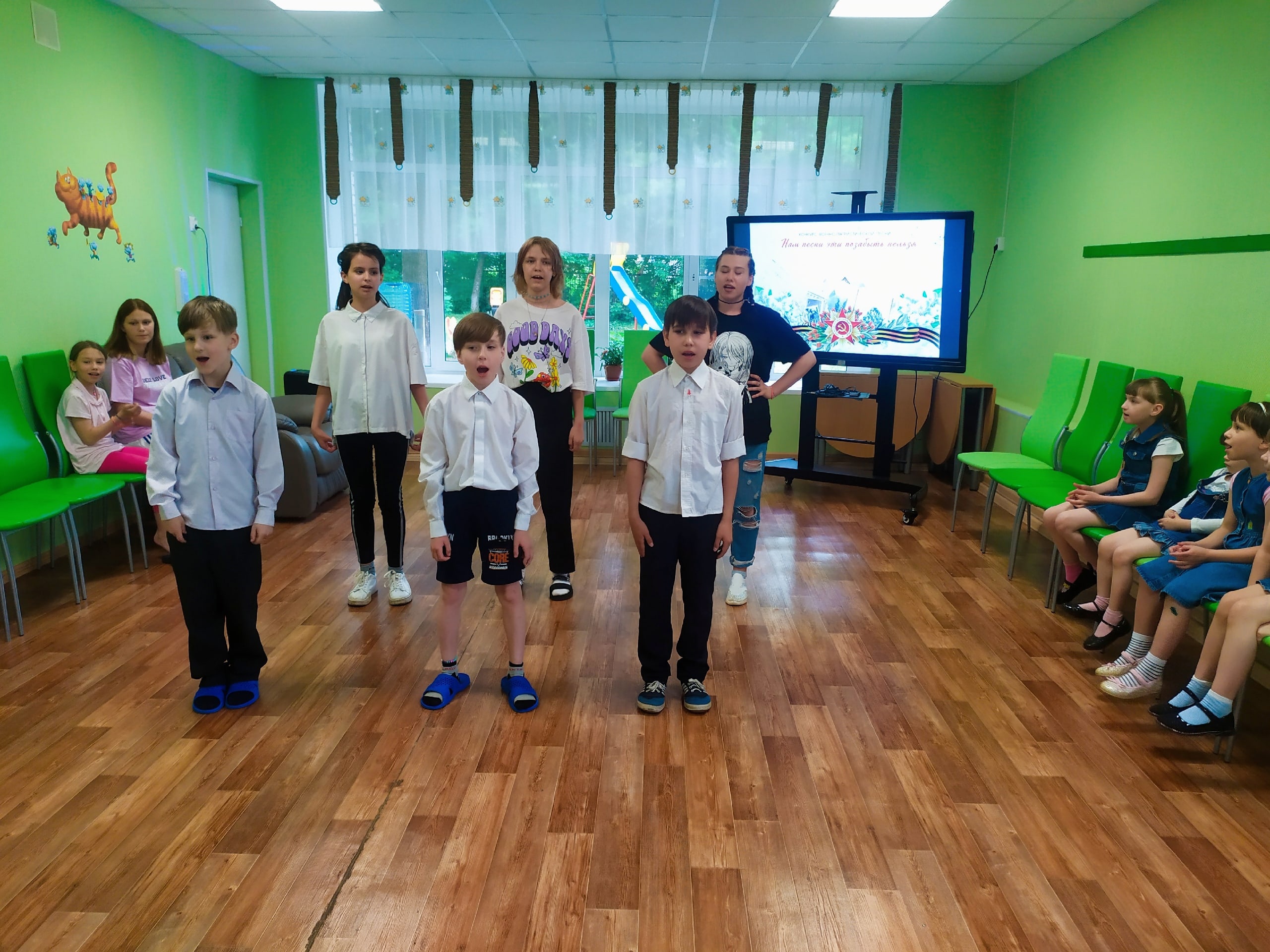 В «РОСТКЕ» ПРОШЕЛ КОНКУРС, ПОСВЯЩЕННЫЙ ПЕСНЯМ О ВОЙНЕ